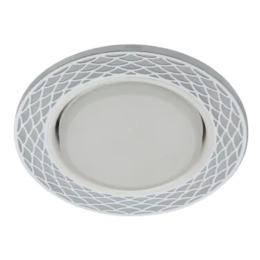 DK LD37 WH/WH Точечные светильники декор cо светодиодной подсветкой GX53, белый/белый