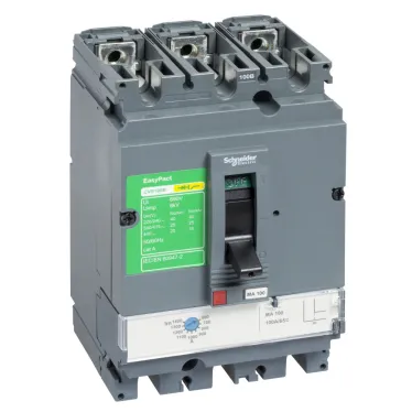 Выключатель автоматический трехполюсной MA25 36kA EasyPact CVS 100F