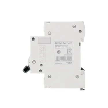 Выключатель автоматический двухполюсный 6А B 4.5kA 230В City9 Set