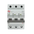 Выключатель автоматический AV-10 3P 4A (D) 10kA AVERES