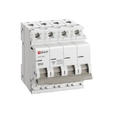 Автоматический выключатель ВА 47-63N 4P 50А (B) 6кА PROXIMA