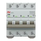 Выключатель автоматический AV-10 DC 4P 10A (C) 10kA AVERES