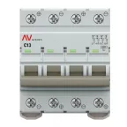 Выключатель автоматический AV-10 DC 4P 13A (C) 10kA AVERES