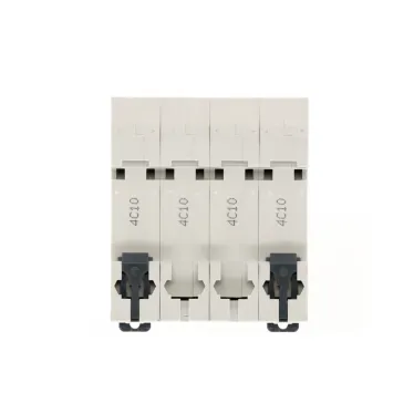 Выключатель автоматический четырехполюсный (АВ) С 10А 4P 6kA 400В City9 Set