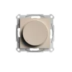                  ATLASDESIGN СВЕТОРЕГУЛЯТОР (диммер) повор-нажим, LED, RC, 400Вт, мех., ПЕСОЧНЫЙ
               