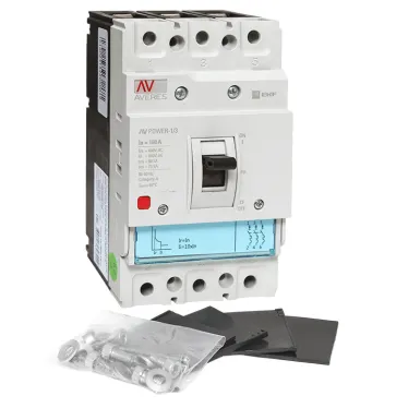 Выключатель автоматический AV POWER-1/3 160А 80kA TR AVERES