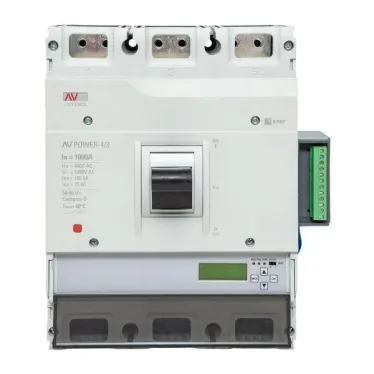 Выключатель автоматический AV POWER-4/3 1000А 100kA ETU6.2 AVERES