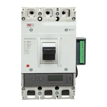 Выключатель автоматический AV POWER-3/3 400А 100kA ETU6.2 AVERES