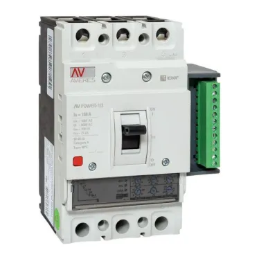 Автоматический выключатель AV POWER-1/3 160А 100kA ETU2.2 AVERES