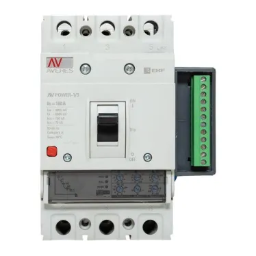Автоматический выключатель AV POWER-1/3 160А 100kA ETU2.2 AVERES