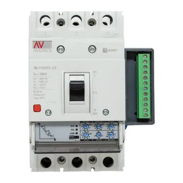 Автоматический выключатель AV POWER-1/3 160А 100kA ETU2.2 AVERES