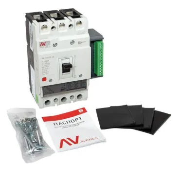 Автоматический выключатель AV POWER-1/3 160А 100kA ETU2.2 AVERES