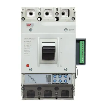 Автоматический выключатель AV POWER-3/3 630А 100kA ETU2.2 AVERES