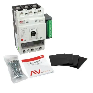 Автоматический выключатель AV POWER-1/3 160А 100kA ETU6.2 AVERES