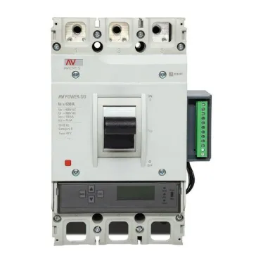 Автоматический выключатель AV POWER-3/3 630А 100kA ETU6.2 AVERES