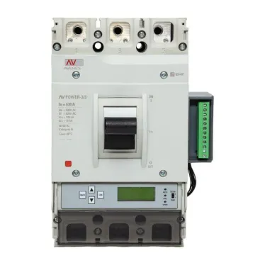 Автоматический выключатель AV POWER-3/3 630А 100kA ETU6.2 AVERES