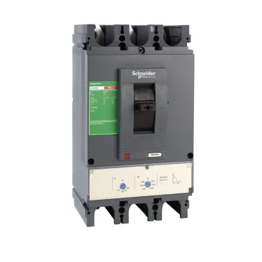 Выключатель автоматический трехполюсный EasyPact CVS 630N 50кА 3P TM500D