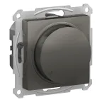                  ATLASDESIGN СВЕТОРЕГУЛЯТОР (диммер) повор-нажим, LED, RC, 400Вт, мех., СТАЛЬ
               