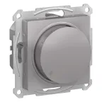                  ATLASDESIGN СВЕТОРЕГУЛЯТОР (диммер) повор-нажим, LED, RC, 400Вт, мех., АЛЮМИНИЙ
               