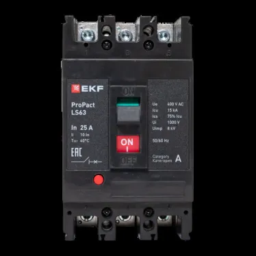 LS63 15кА 3P 25А ProPact EKF