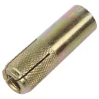                  Анкер забивной стальной оцинкованный (цанга) М10 12х40 (100 шт/уп)
               