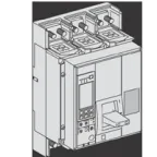 Выключатель NS800 H 4p + MicroLogic 2.0 в сборе