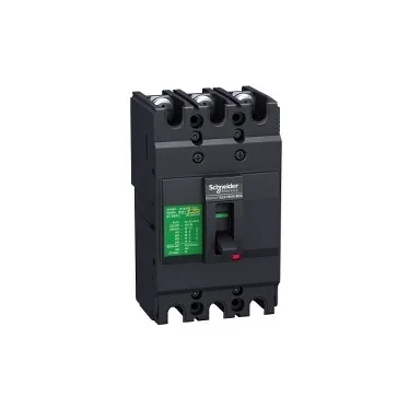 Выключатель автоматический трехполюсный EZC100 7.5 KA/400 В 3T 30 A
