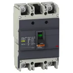 Выключатель автоматический двухполюсный EZC250 36 KA/415В 2Т 250 A