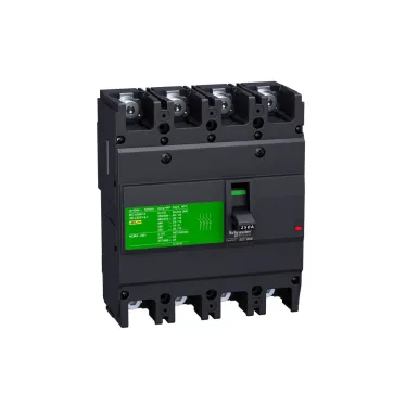 Выключатель автоматический четырехполюсный EZC250 25 KA/415В 3Т 150 A