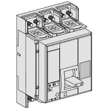 Выключатель NS1250 N 4p + MicroLogic 5.0A в сборе