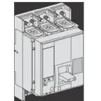 Выключатель NS1250 N 4p + MicroLogic 5.0A в сборе