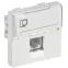 Розетка компьютерная RJ45 UTP категория 5e 2 модуля