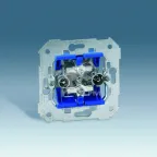 Розетка R-TV-SAT одиночная, затухание 2(R-TV)-3,5(SAT)dB, S27,82,82N, 82С, 88, механизм