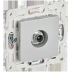                  SKANDY Розетка TV проходная SK-A17S серебряный IEK
               