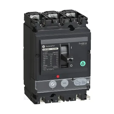 Автоматический выключатель в литом корпусе SYSTEMEPACT CCB100 150KA 3P3D TMD50 рычаг