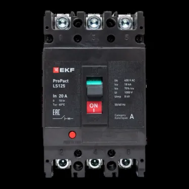 LS125 18кА 3P 20А ProPact EKF
