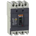 Выключатель автоматический трехполюсный EZC100 30 KA/380В 3Т 40 A