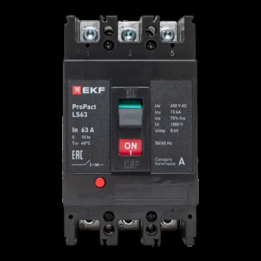 LS63 15кА 3P 63А ProPact EKF
