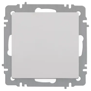Переключатель Intro Accent 6-103-01 , 10А-250В, IP20, СУ, AL/CU, белый