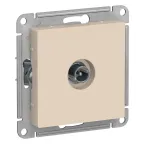                  Розетка ATLASDESIGN TV оконечная 1DB механизм бежевый
               
