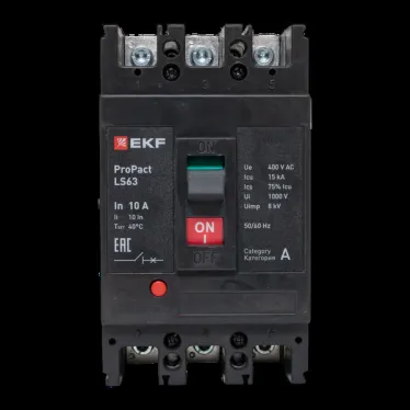 LS63 15кА 3P 10А ProPact EKF
