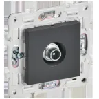                  SKANDY Розетка TV проходная SK-A17T титан IEK
               