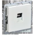 BRITE Розетка компьютерная RJ45 кат.6 РК11-БрЖ жемчуг IEK