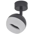                  LIGHTING Светильник 4011 накладной настено-потолочный под лампу GX53 черный IEK
               