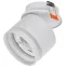 LIGHTING Светильник 4033 встраиваемый поворотный под лампу GX53 белый IEK