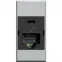 Axolute Розетка компьютерная RJ45 UTP категория 6 110 алюминий