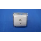 GLOSSA PRO РОЗЕТКА компьютерная RJ45 кат.5E, механизм, БЕЛЫЙ