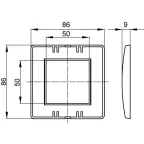 Трансформатор тока CT100 2000A, класс 0.5, 20ВА