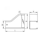 Трансформатор тока CT80 1250A, класс 0.5, 20ВА