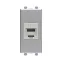 Avanti Компьютерная розетка RJ-45 без шторки модульная, кат.5е экранированная, Закаленная сталь, 1 модуль